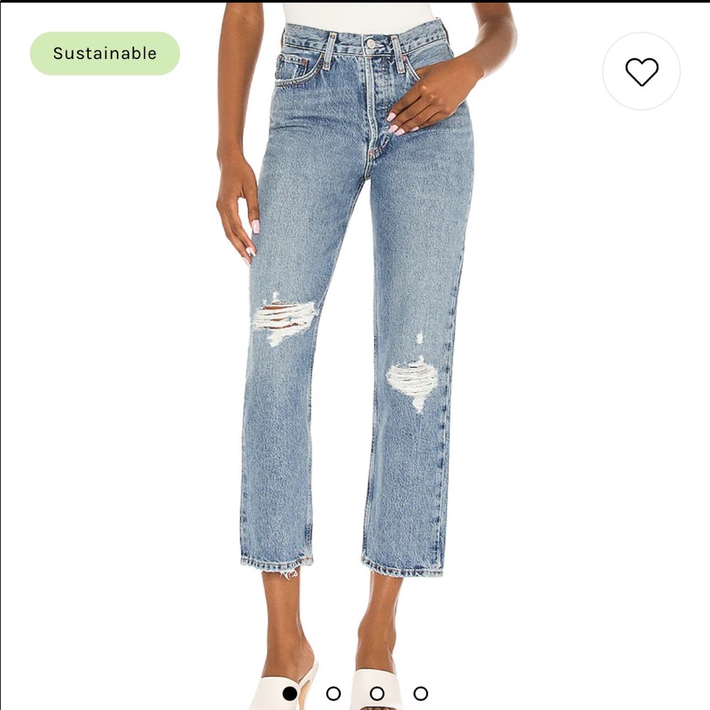 AGOLDE Lana Crop Jeans